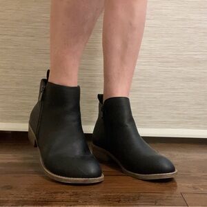 Sleek Black Ankle Booties